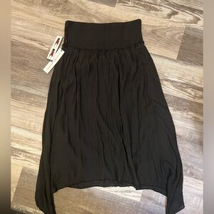 Love is for Eternity Skirt Young Contemporary black midi XL‎